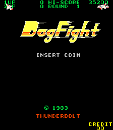 Dog Fight (Thunderbolt) Title Screen